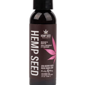 Earthly Body Massage & Body Oil - 2 oz Zen Berry Rose