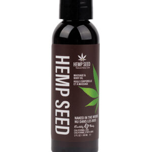 Earthly Body Massage & Body Oil - 2 oz Naked in the Woods