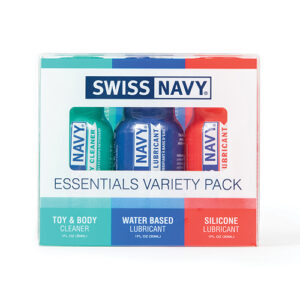 Swiss Navy Essentials Variety Pack of 3 - 1 oz