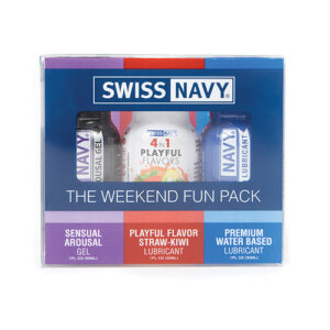 Swiss Navy Weekend Fun Pack of 3 - 1 oz