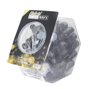 Swiss Navy Premium Hybrid Lubricant - 1 oz Bottle Bowl of 50