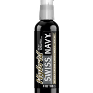 Swiss Navy Premium Hybrid Lubricant - 8 oz Bottle