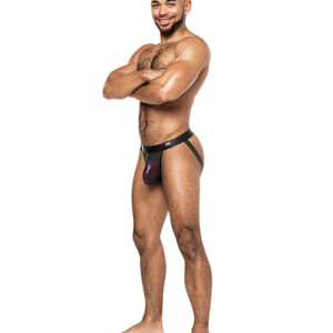 Hocus Pocus Stretch Poly Spandex Uplift Jock Purple S/M
