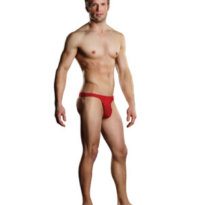 Male Power Bong Thong Red L/XL