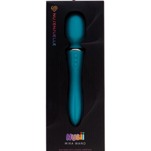 Nu Sensuelle Nubii Mika Turbo Boost & Heating Mini Wand - Blue
