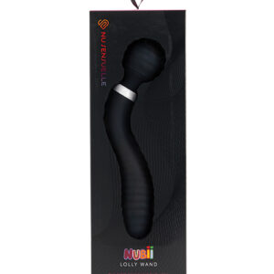 Nu Sensuelle Lolly Double-Ended Flexible Nubii Wand - Black