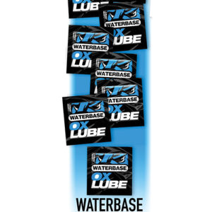 Ox Balls OXLube Liquislik Waterbase Pack - Pack of 50 Sachets