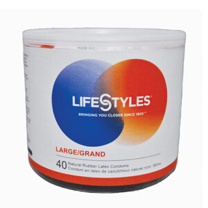 Lifestyles Large Condoms - Bowl of 40