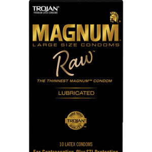 Trojan Magnum Raw Condoms - Pack of 10