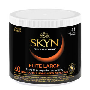 Lifestyles SKYN Elite Large Condoms - Bowl of 40