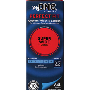 My One Super Wide & Long Condoms - Pack of 10