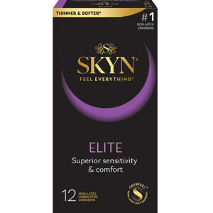 Lifestyles SKYN Elite Ultra Thin Condoms - Pack of 12
