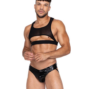 Voyeur Harness Black LG