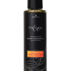 Sensuva Me & You Massage Oil - 4.2 oz Lust in Paradise