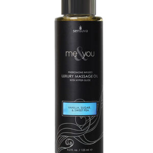 Sensuva Me & You Massage Oil - 4.2 oz Sweet Temptation