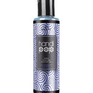 Handipop Hand Job Massage Gel - 4.2 oz Bottle Blueberry Muffin