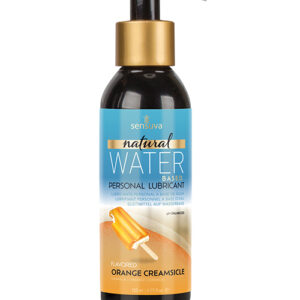 Senuva Natural Water Based Personal Lubricant - 4 oz Orange Creamsicle