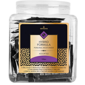 Sensuva Hybrid Personal Moisturizer Tub - Asst. Tub of 100