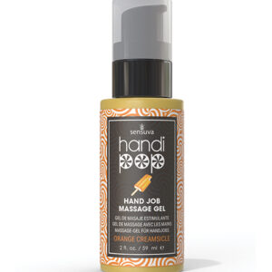 Handipop Hand Job Massage Gel - 2 oz Bottle Orange Creamsicle