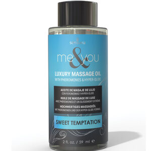 Sensuva Me & You Massage Oil - 2 oz Sweet Temptation