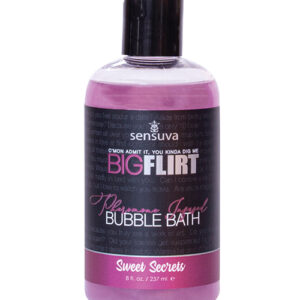 Sensuva Big Flirt Pheromone Bubble Bath - 8 oz Sweet Secrets