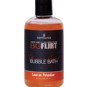 Sensuva Big Flirt Pheromone Bubble Bath - 8 oz Lust In Paradise