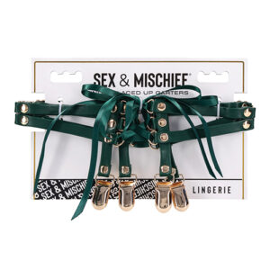 Sex & Mischief Indica Laced Up Garters