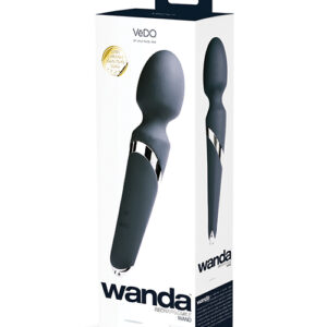 VeDO Wanda Rechargeable Wand - Just Black