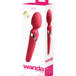 VeDO Wanda Rechargeable Wand - Foxy Pink