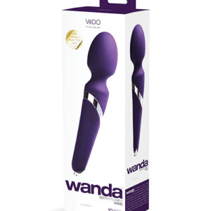 VeDO Wanda Rechargeable Wand - Deep Purple