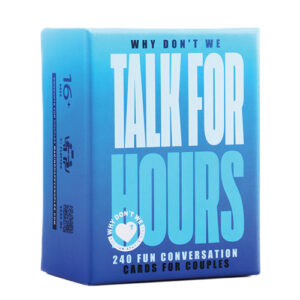 Talk For Hours - 240 Conversation Cards for Couples