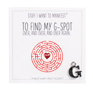 Warm Human Find My G Spot Mini Card & Charm