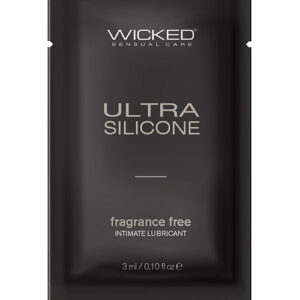 Wicked Sensual Care Ultra Silicone Based Lubricant - .1 oz Fragrance Free