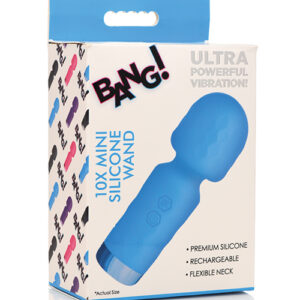 Bang! Mini Silicone Wand - Blue